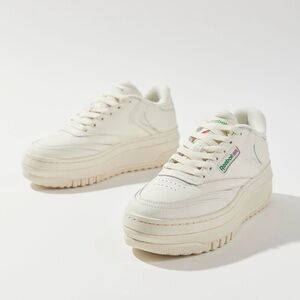 NIB: Reebox women’s club C Extra Platform Sneaker From Urban Outfitters